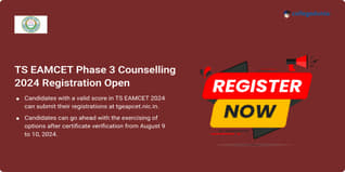 TS EAMCET Phase 3 Counselling 2024 Registration Open @tgeapcet.nic.in; Get Direct Link Here